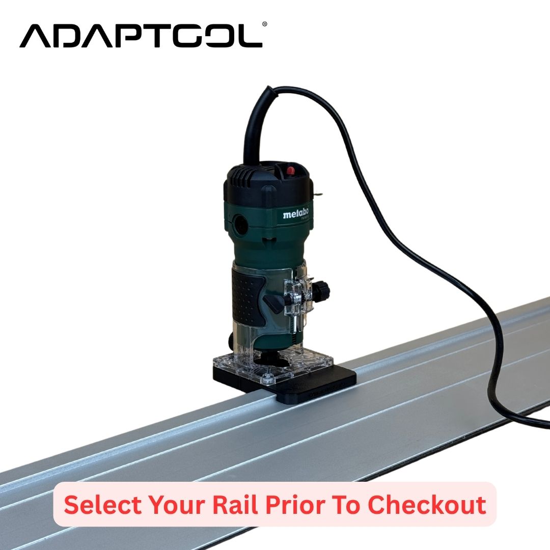 Metabo FM 500-6 Trim Router Guide Rail Adaptor To - All Guide Rails