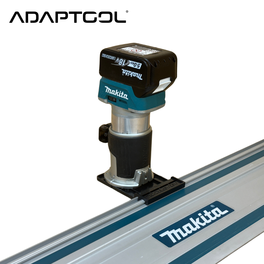 Makita DRT50 RT0700C Trimmer Guide Rail Adaptor To Makita Guide Rail Adaptool