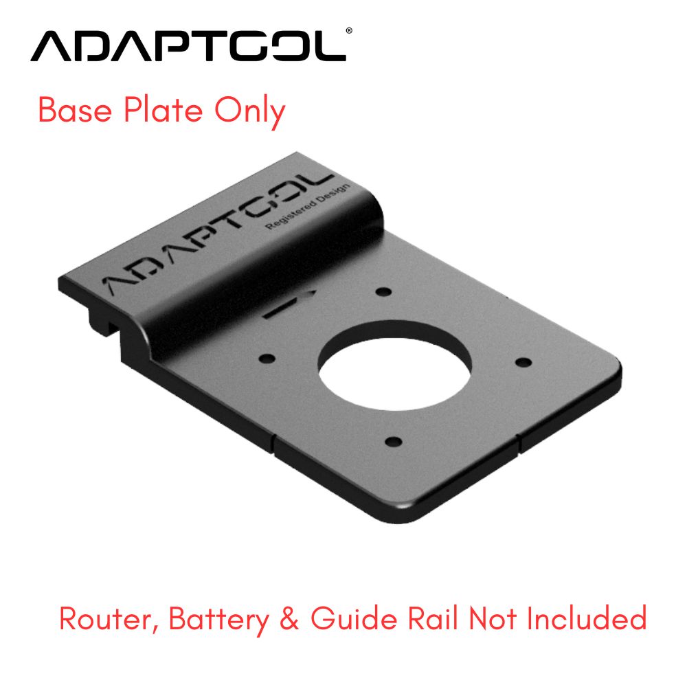 Dewalt DWE6005 Corded Laminate Trimmer (110v 230v) Guide Rail Adaptor to - All Guide Rails