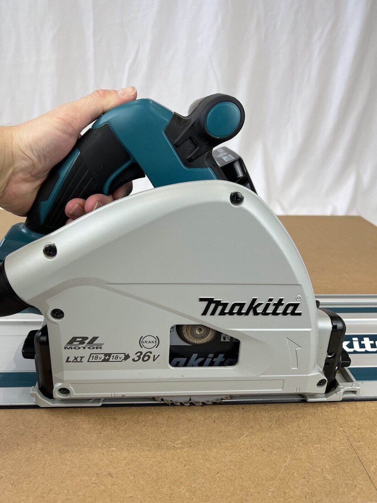 Makita Plunge Saw Blade Depth Gauge Offset DSP600ZJ 36v LXT
