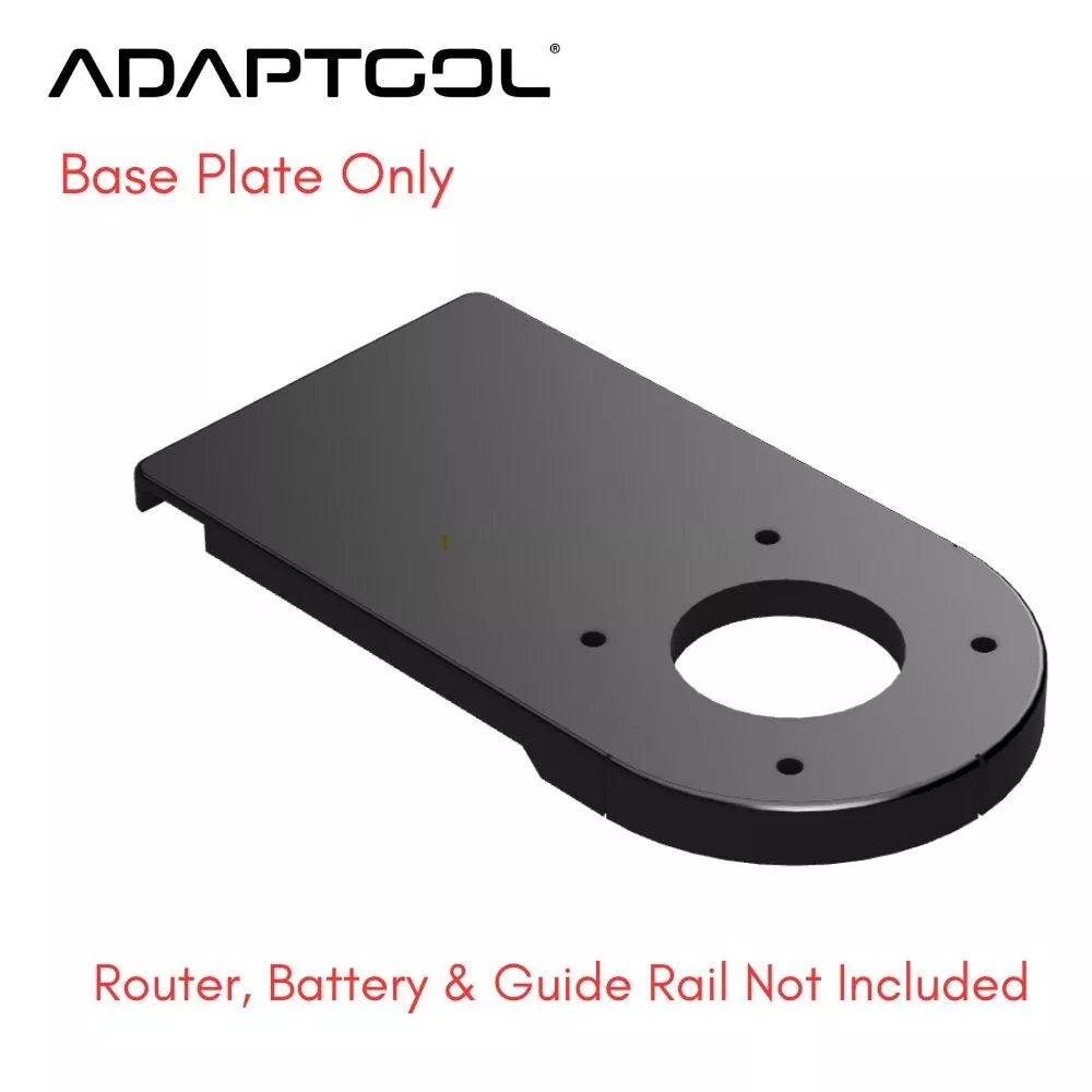Makita DRT50 Li-Ion LXT Brushless Router Trimmer Router Guide Rail Adaptor for Original Bosch Circular Saw Guide