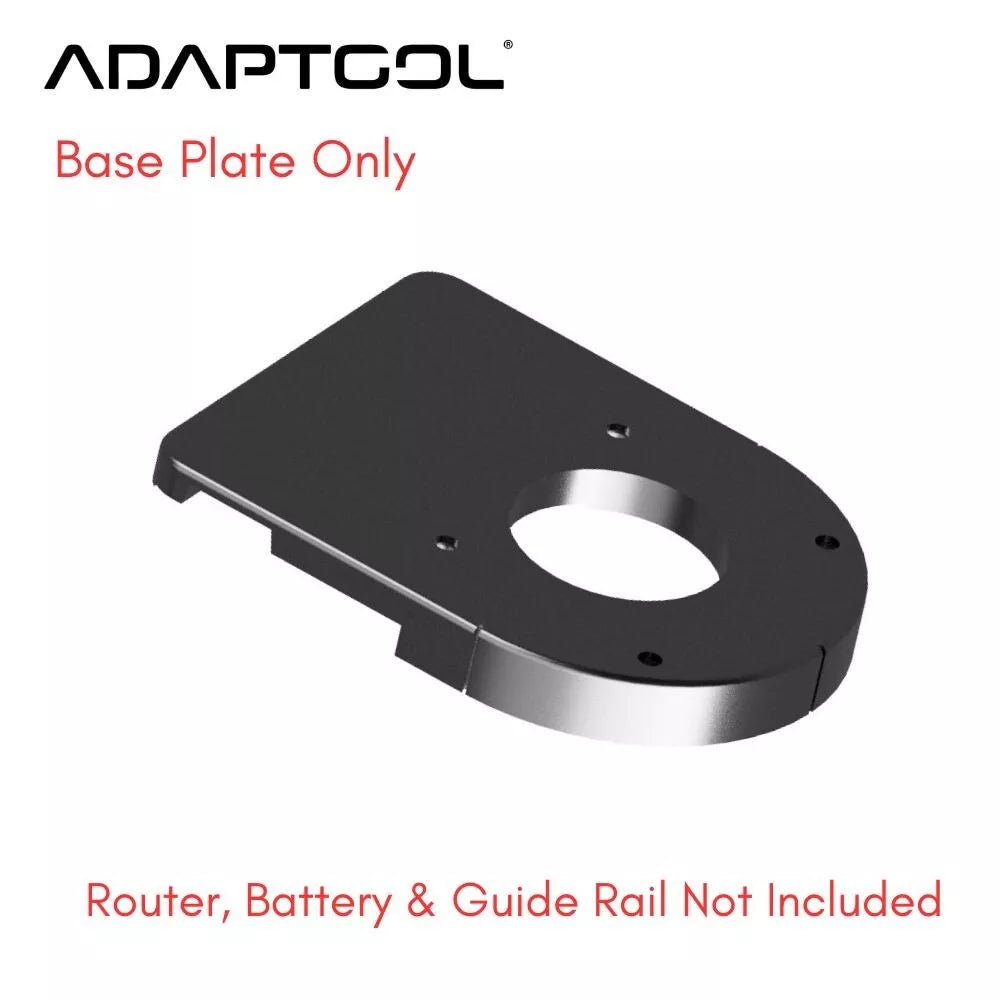 Ryobi R18TR-0 ONE+ Trim Router Guide Rail Adaptor for Kreg Accu-Cut Guide Rail