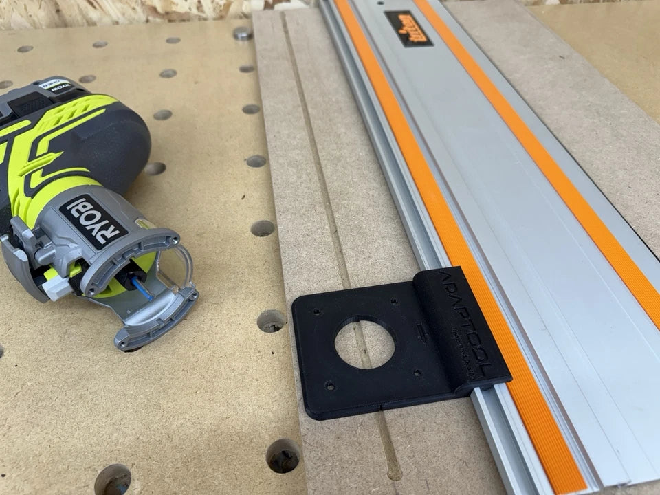 Ryobi R18TR-0 ONE+ Trim Router Guide Rail Adaptor for Triton Guide Rail