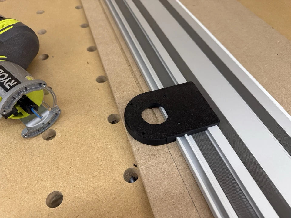 Ryobi R18TR-0 ONE+ Trim Router Guide Rail Adaptor for Evolution G2 Guide Rail