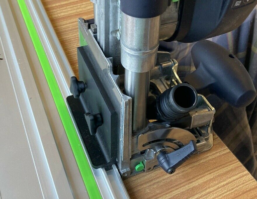 Milwaukee Plunge Router Adapter for Festool & Makita Guide Rails