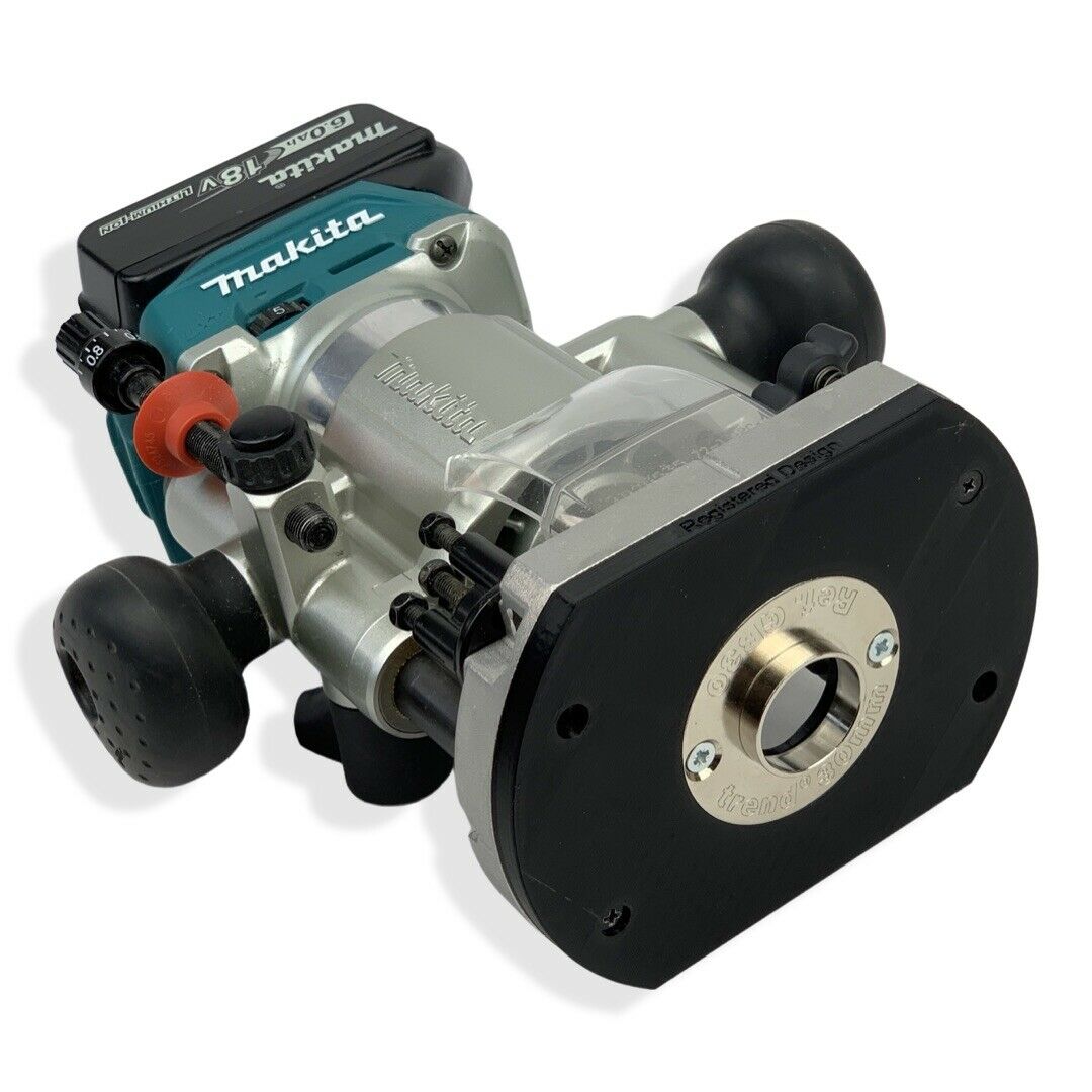 Router Sub BASE PLATE guide bush adaptor for Makita 18V DRT50