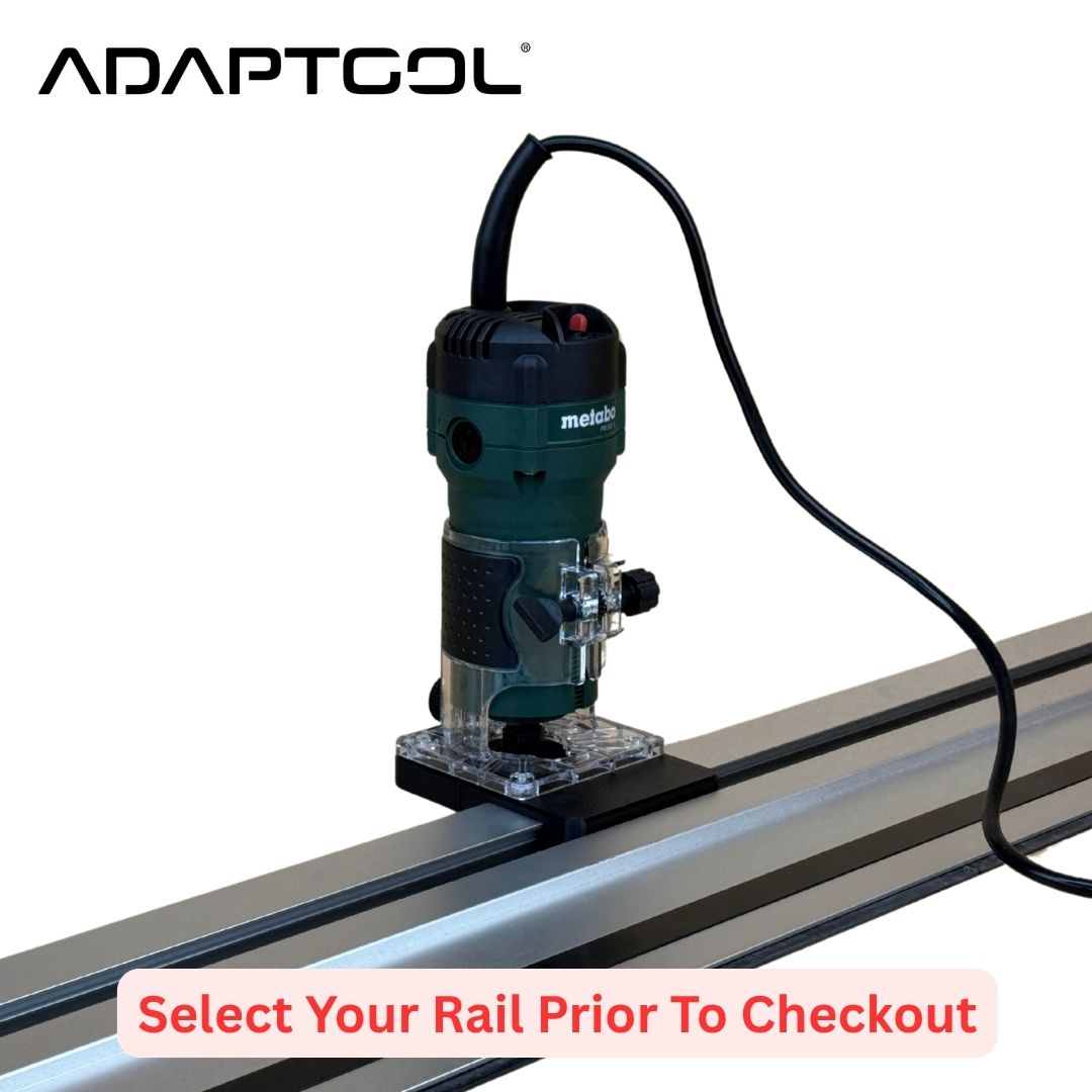 Metabo FM 500-6 Trim Router Guide Rail Adaptor To - All Guide Rails