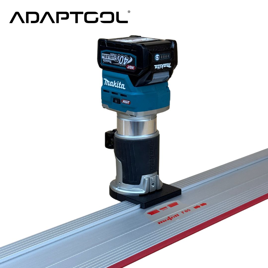 Makita RT001 40V XGT Router Trimmer Guide Rail Adaptor - All Guide Rails