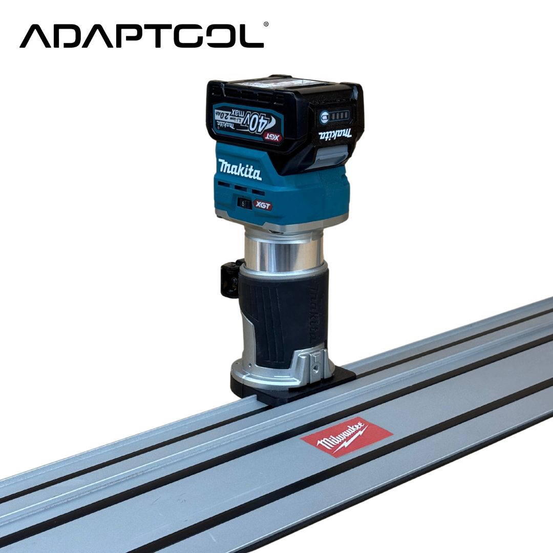 Makita RT001 40V XGT Router Trimmer Guide Rail Adaptor - All Guide Rails
