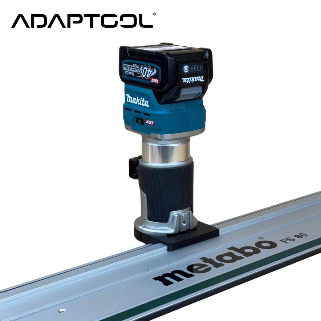 Makita RT001 40V XGT Router Trimmer Guide Rail Adaptor - All Guide Rails