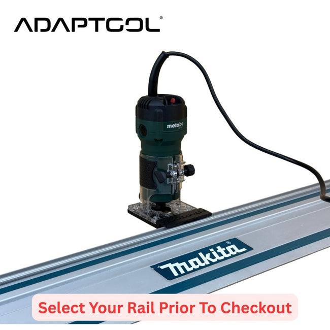 Metabo FM 500-6 Trim Router Guide Rail Adaptor To - All Guide Rails