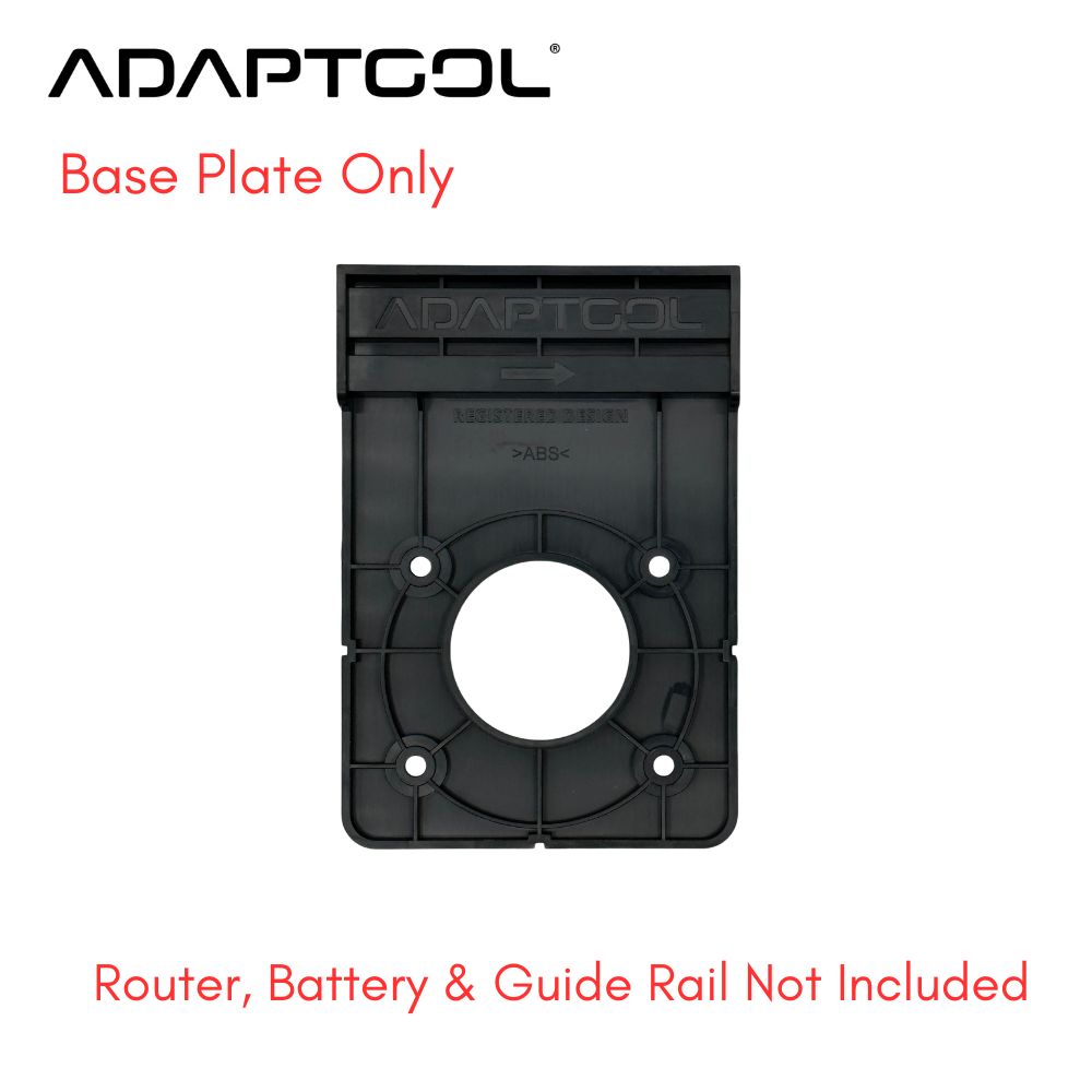 Makita DRT50 RT0700C Trimmer Guide Rail Adaptor To Festool Guide Rail