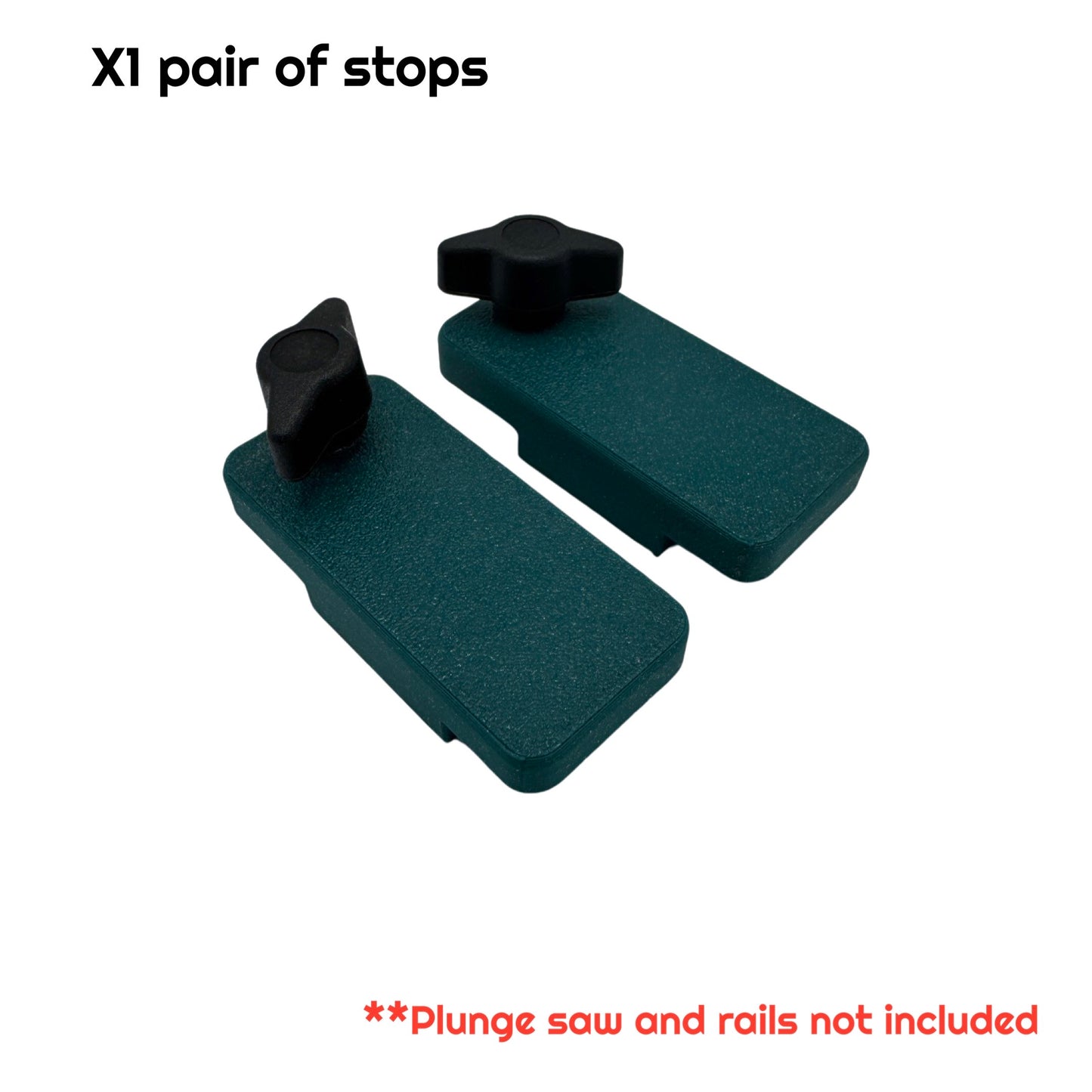 Makita Guide Rail Stops Limits Track Kickback Repetitive Cuts 1 PAIR