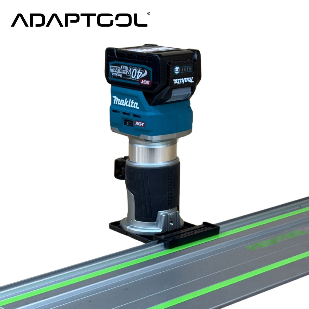 Makita RT001 40V XGT Router Trimmer Guide Rail Adaptor - All Guide Rails