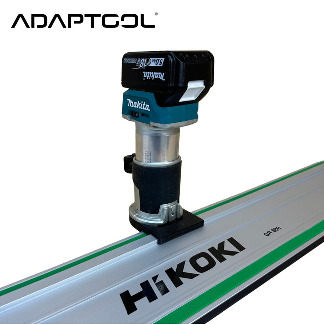 Makita DRT50 RT0700C Trimmer Guide Rail Adaptor To Hikoki Guide Rail