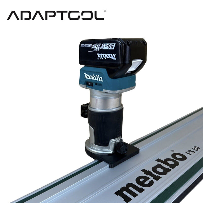 Makita DRT50Z Router Adapter Adaptor To Metabo Plunge Saw Track Guide Rail