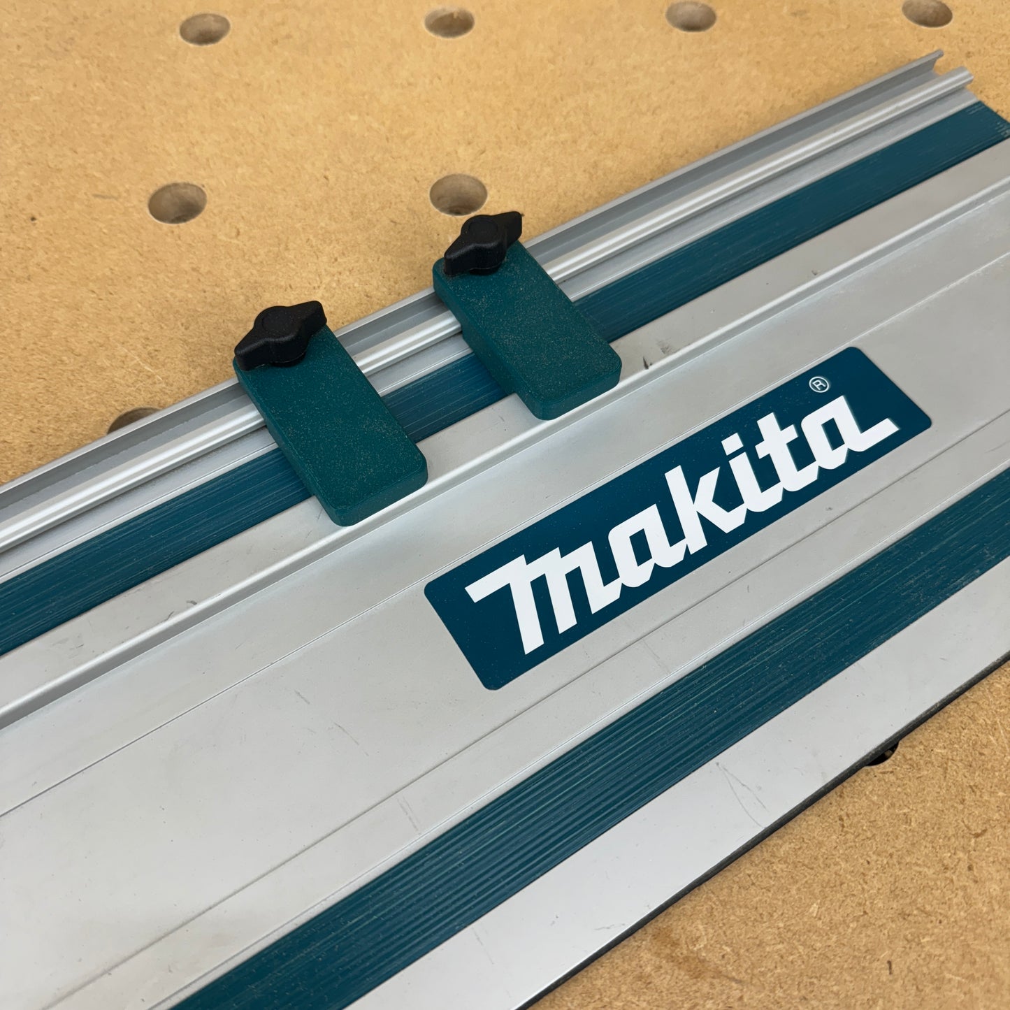 Makita Guide Rail Stops Limits Track Kickback Repetitive Cuts 1 PAIR