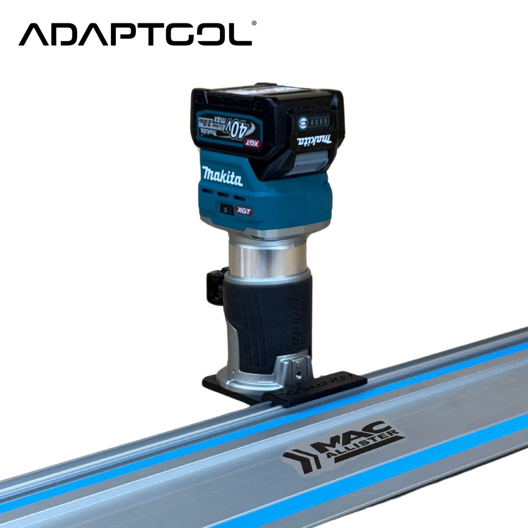 Makita RT001 40V XGT Router Trimmer Guide Rail Adaptor - All Guide Rails
