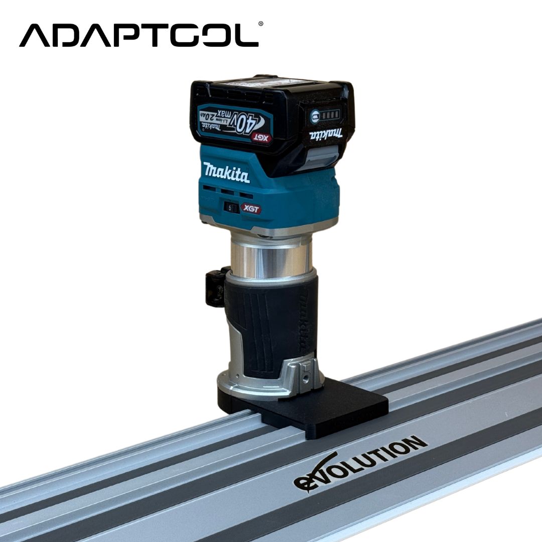 Makita RT001 40V XGT Router Trimmer Guide Rail Adaptor - All Guide Rails
