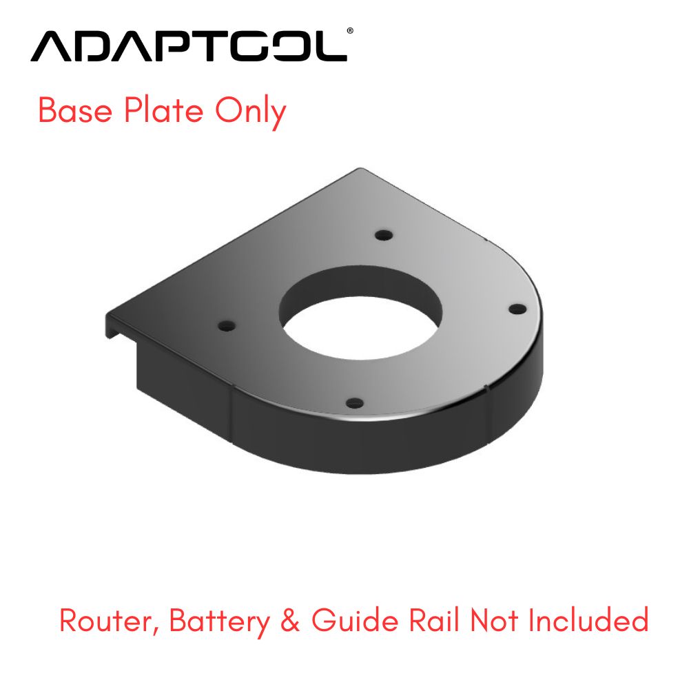 Makita DRT50 Li-Ion LXT Brushless Router Trimmer Router Guide Rail Adaptor for LIDL PARKSIDE Guide Rail