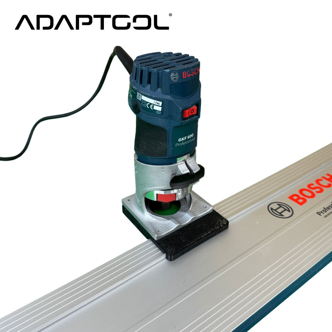 Bosch GFK-600 Trim Router Guide Rail Adaptor for Bosch FSN Guide Rail ...