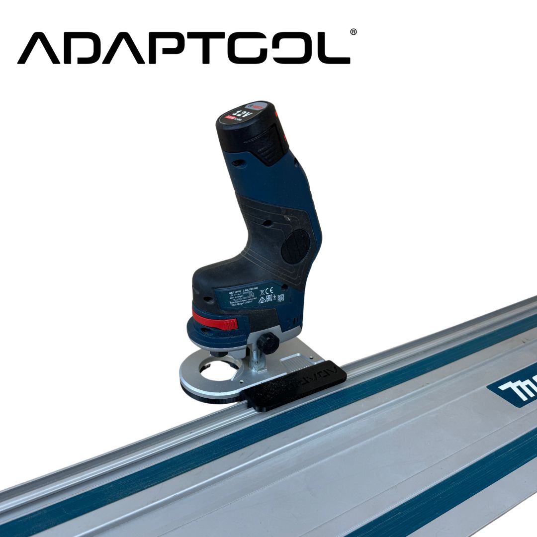Bosch GKF-12V-8 Router Guide Rail Adaptor for Maktia Guide Rail – Adaptool