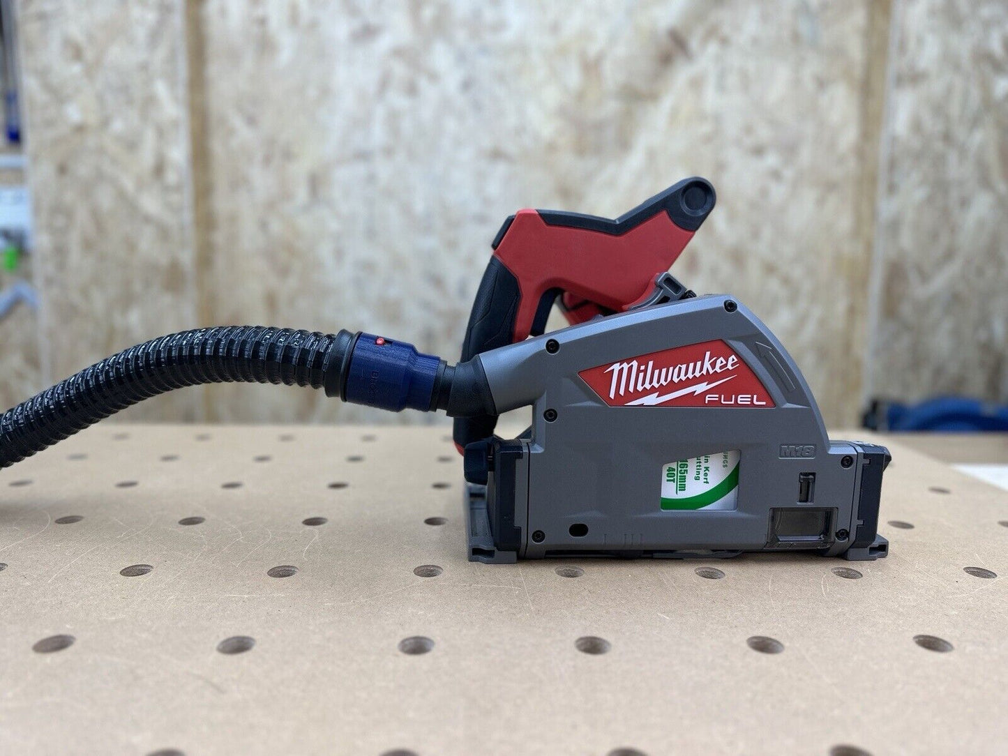 Milwaukee Plunge saw Dust Hose Adaptor To Bosch Quick Connect System Fits M18FPS55-0P 18V 1