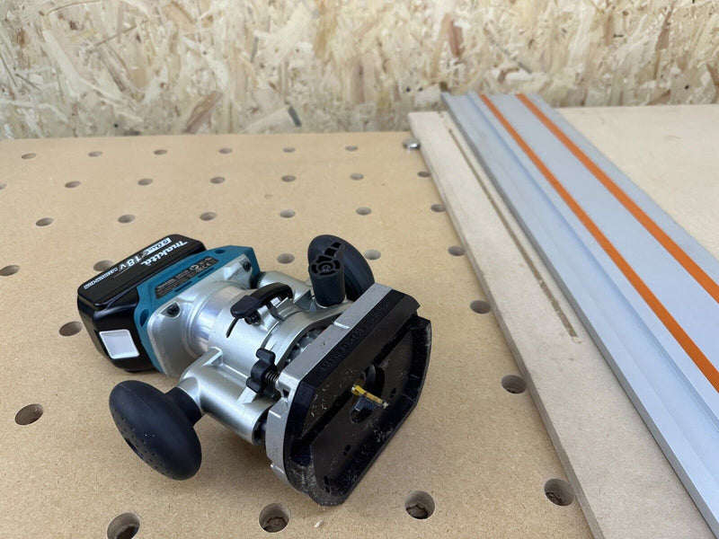 Makita Router Plunge Base Guide Adaptor to Evolution Saw Track – Adaptool