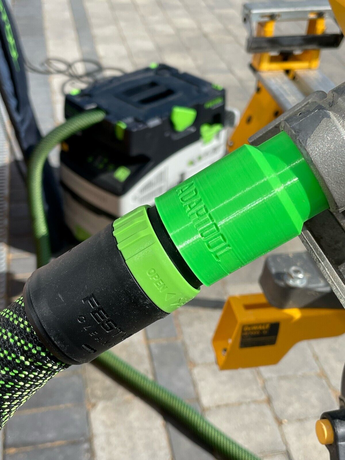 Dewalt Vacuum Attachments Dewalt Airlock To Festool Cleantec 27mm Dust Hose Adapter - Locking Connector DEWALT Chainsaws - Foto 11