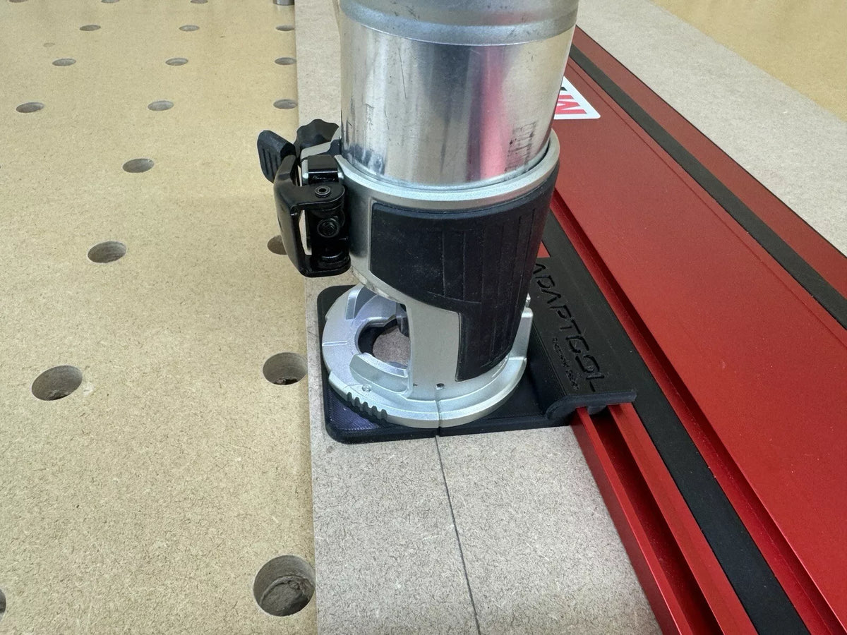 Brushless Router Guide Makita DRT50 Li-Ion LXT Brushless Router Trimmer Router Guide Rail Ada ...