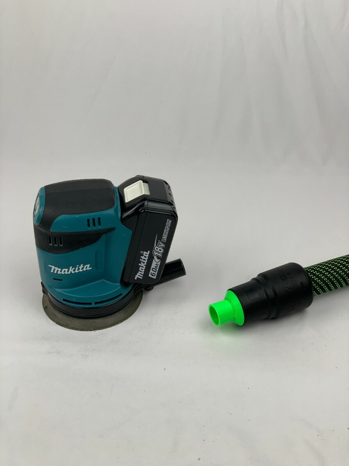 Makita DBO180Z 18v LXT Orbital Sander hose Adaptor to Festool CT36 LARGE Hose