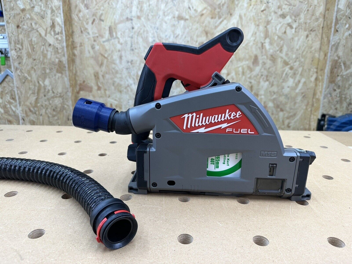 Milwaukee Plunge saw Dust Hose Adaptor To Bosch Quick Connect System Fits M18FPS55-0P 18V 1