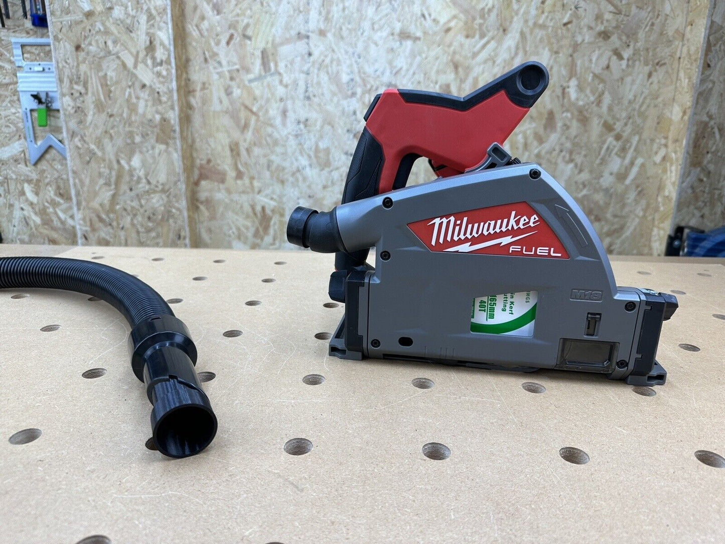 Milwaukee 18v Plunge Track Saw Dust Hose Adaptor To Henry Hoover Numatic Vacuum