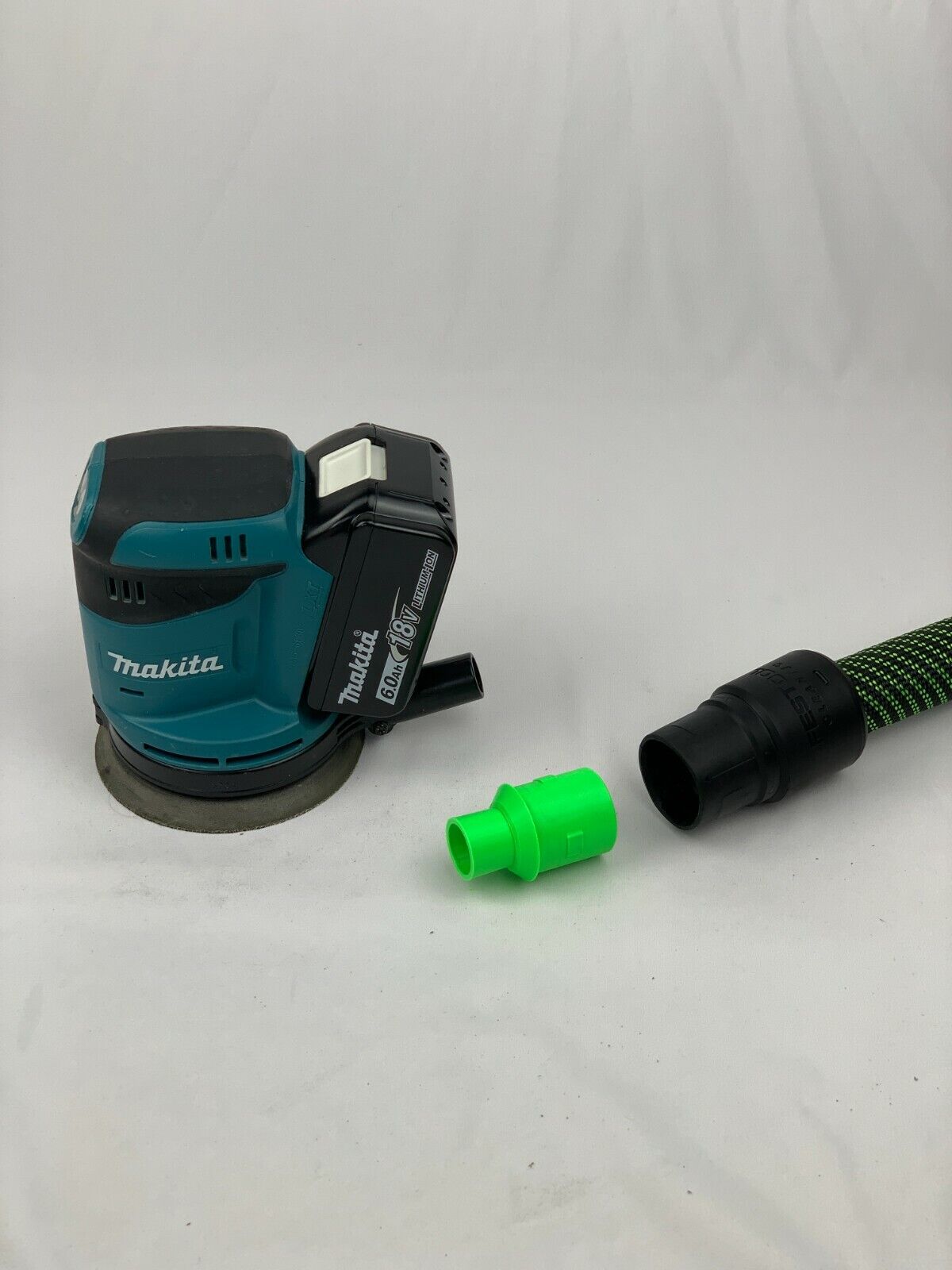 Makita DBO180Z 18v LXT Orbital Sander hose Adaptor to Festool CT36 LARGE Hose