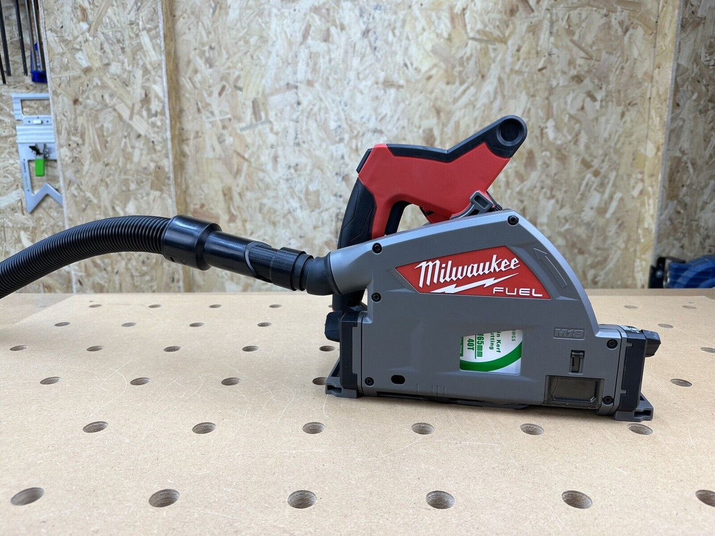 Milwaukee 18v Plunge Track Saw Dust Hose Adaptor To Henry Hoover Numatic Vacuum