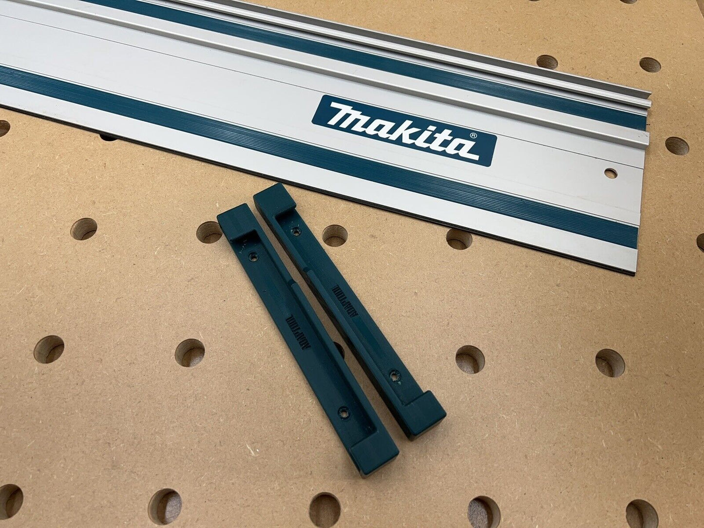 Makita Plunge Saw Guide Rail Track Wall Mounting Brackets Van Workshop