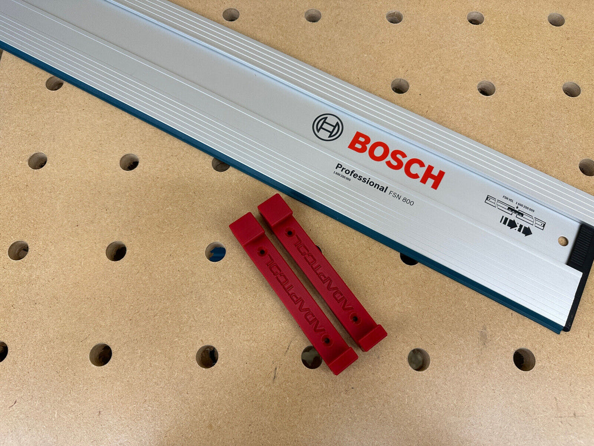 Bosch Track Pin Guide Router Bosch FSN Guide Rail Track Mounting Brackets. (1 PAIR) – Adaptool