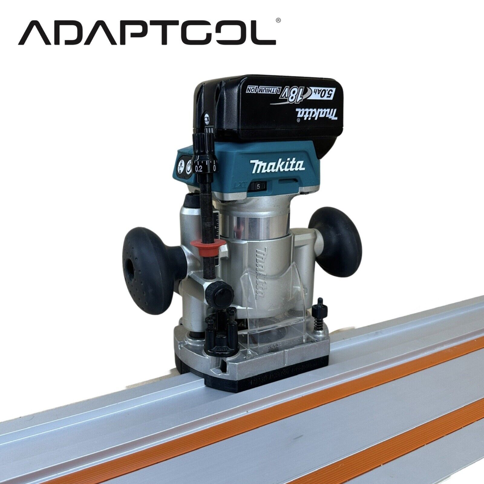 Adaptor Bosch Router GKF600 To Guide Rail Track Groove Made In UK Heavy Duty EBa - Foto 7