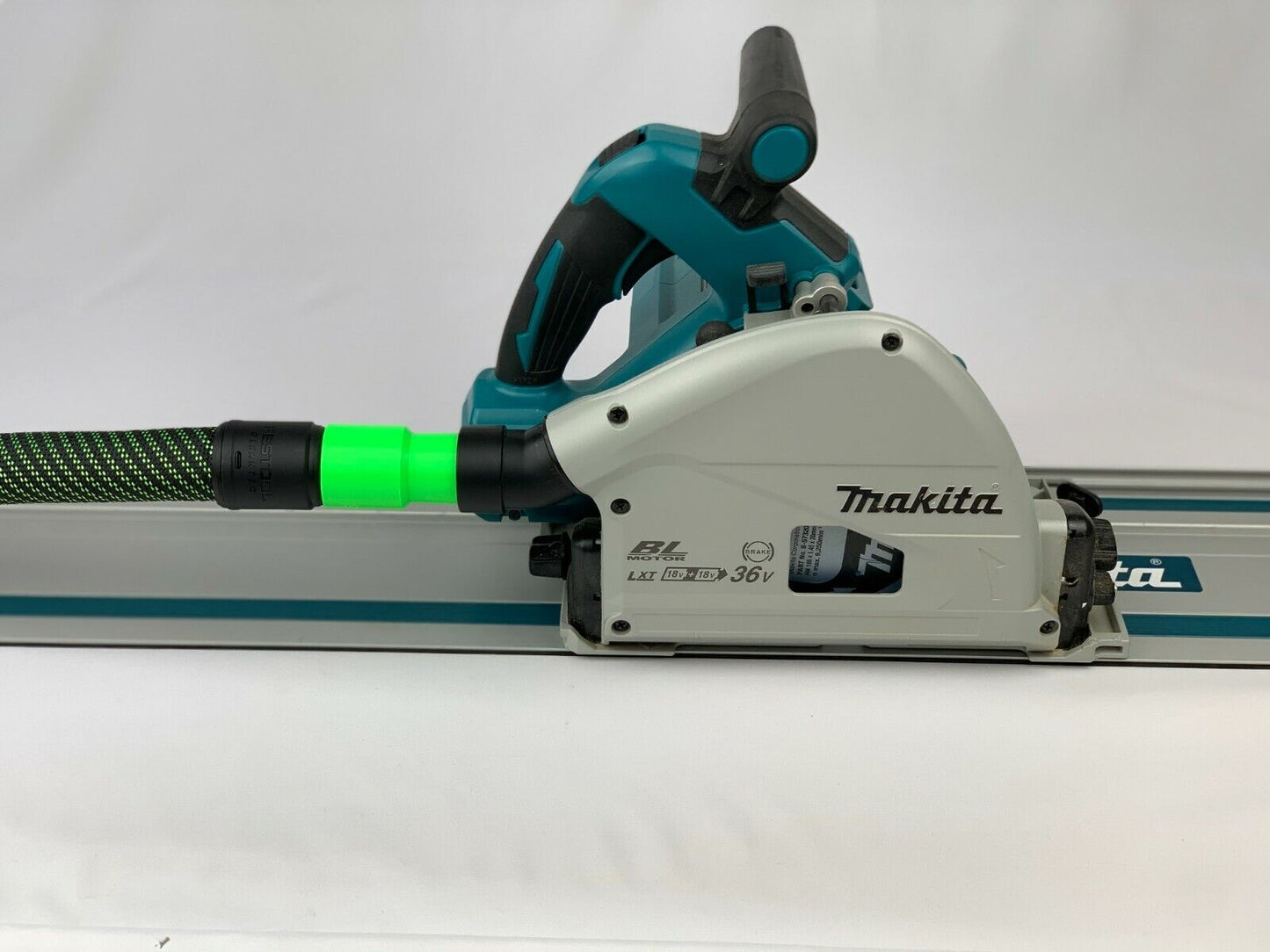 Makita DSP600ZJ 36v Plunge Saw Dust hose adaptor to Festool 27mm Cleantec MIDI