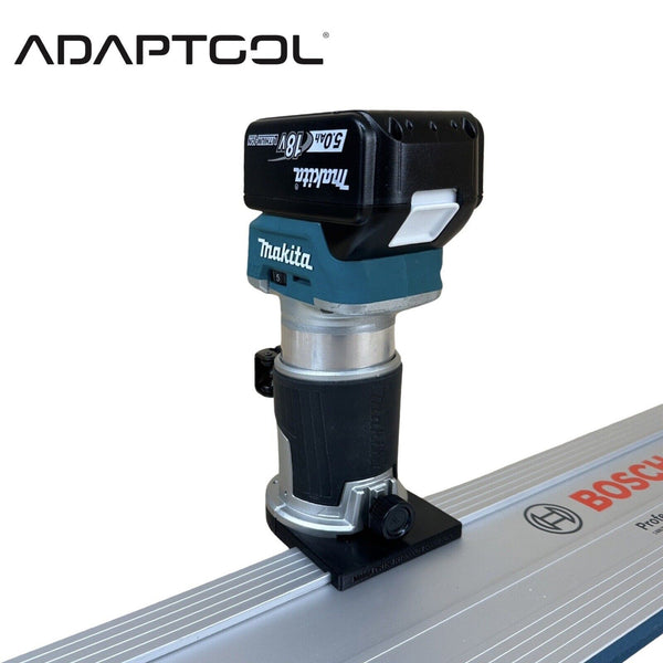 Makita DRT50 Trimmer Guide Rail Adaptor To Bosch FSN Plunge Saw Track –  Adaptool