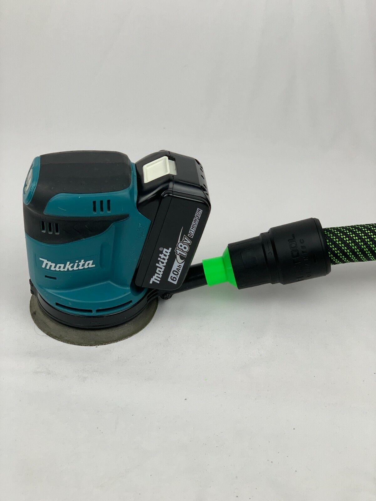 Makita DBO180Z 18v LXT Orbital Sander hose Adaptor to Festool CT36 LARGE Hose