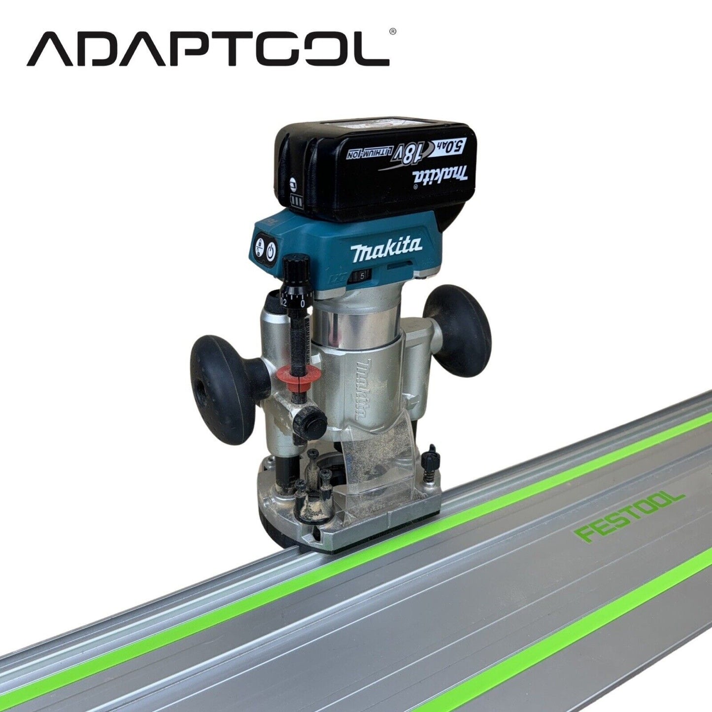 Festool Makita 18v Router Plunge Base Guide Makita Cordless Router