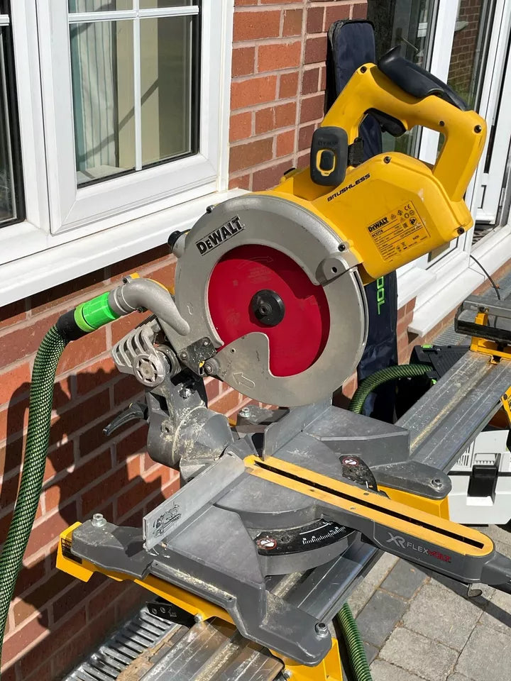 Dewalt Flexvolt DCS778 Mitre Saw Dust Hose Adaptor to Festool Cleantec Extractors Midi Mini