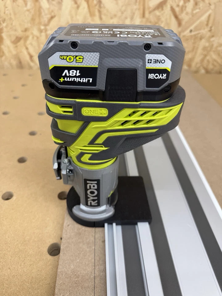 Ryobi R18tr Ryobi R18TR-0 ONE+ Trim Router Guide Rail Adaptor for Evolution G2 Gui ...