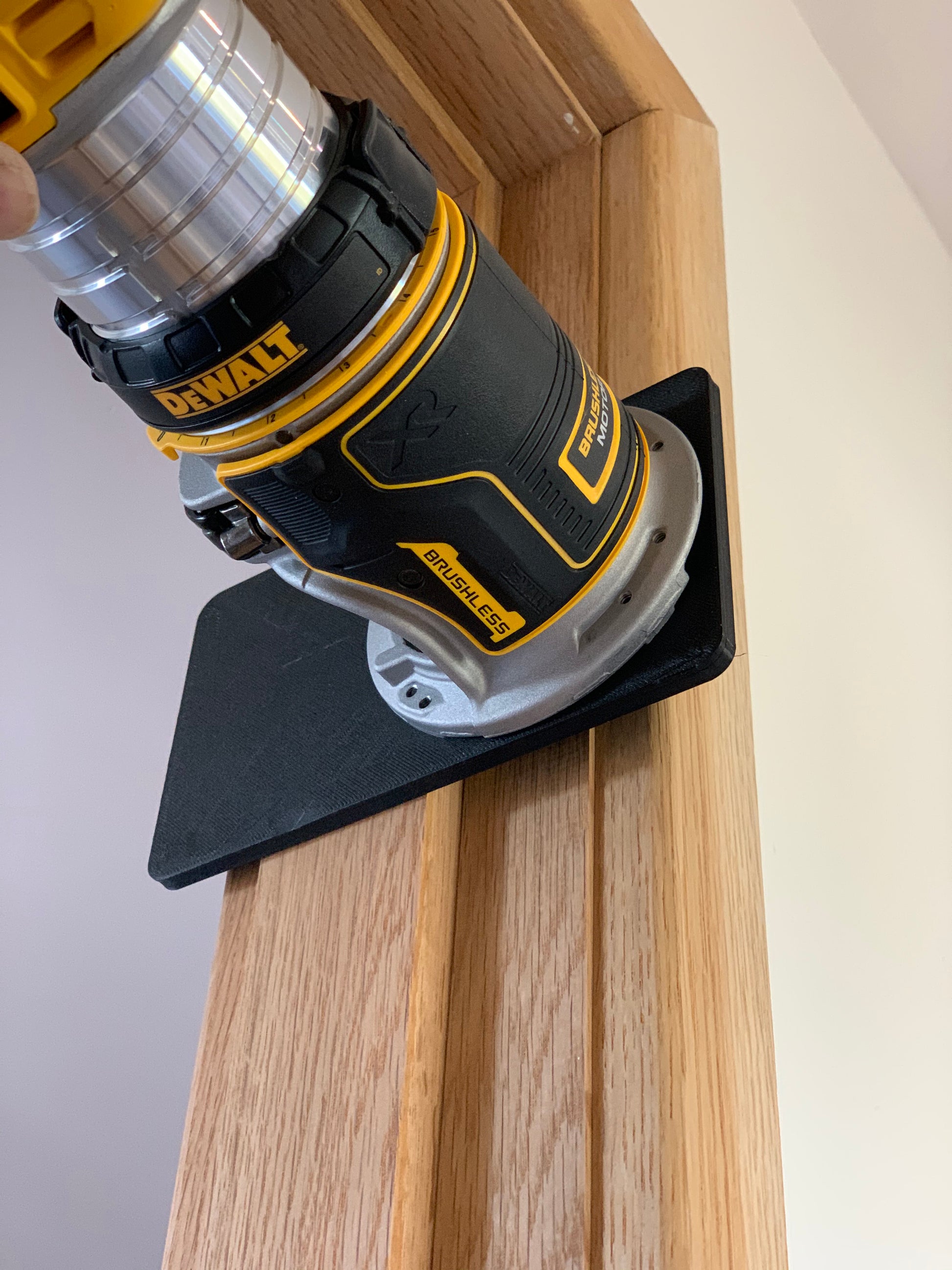 Extended Router Sub BASE PLATE for Dewalt cordless/Trimmer router ...