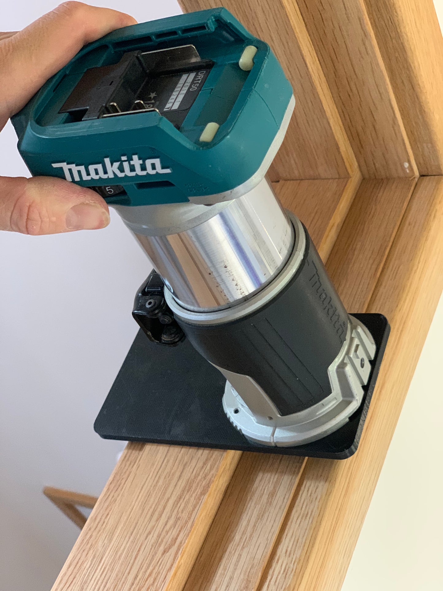 EXTRA LARGE Extended Router Sub BASE PLATE for Makita 18v/Katsu Trimme ...