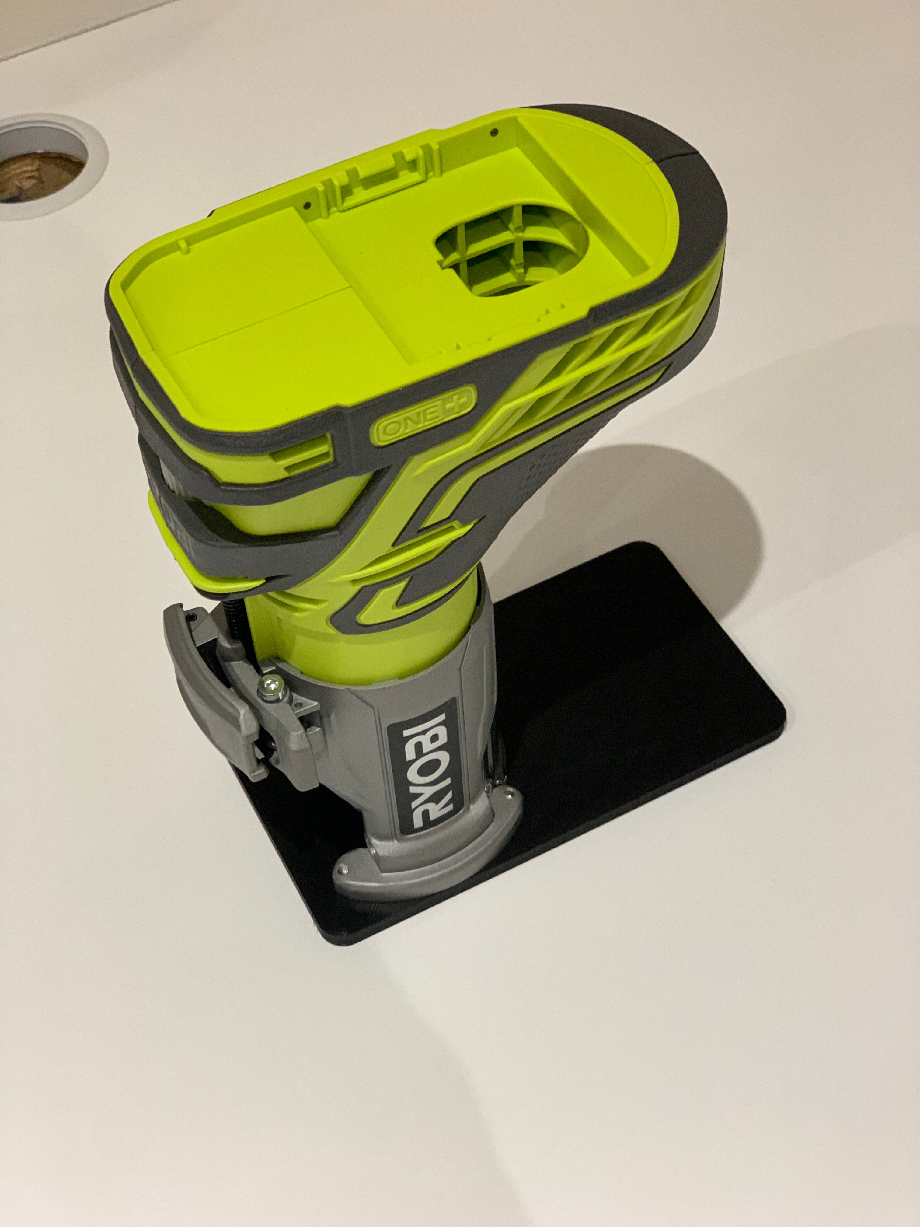 Extended Router Sub BASE PLATE for Ryobi cordless/Trimmer router – Adaptool