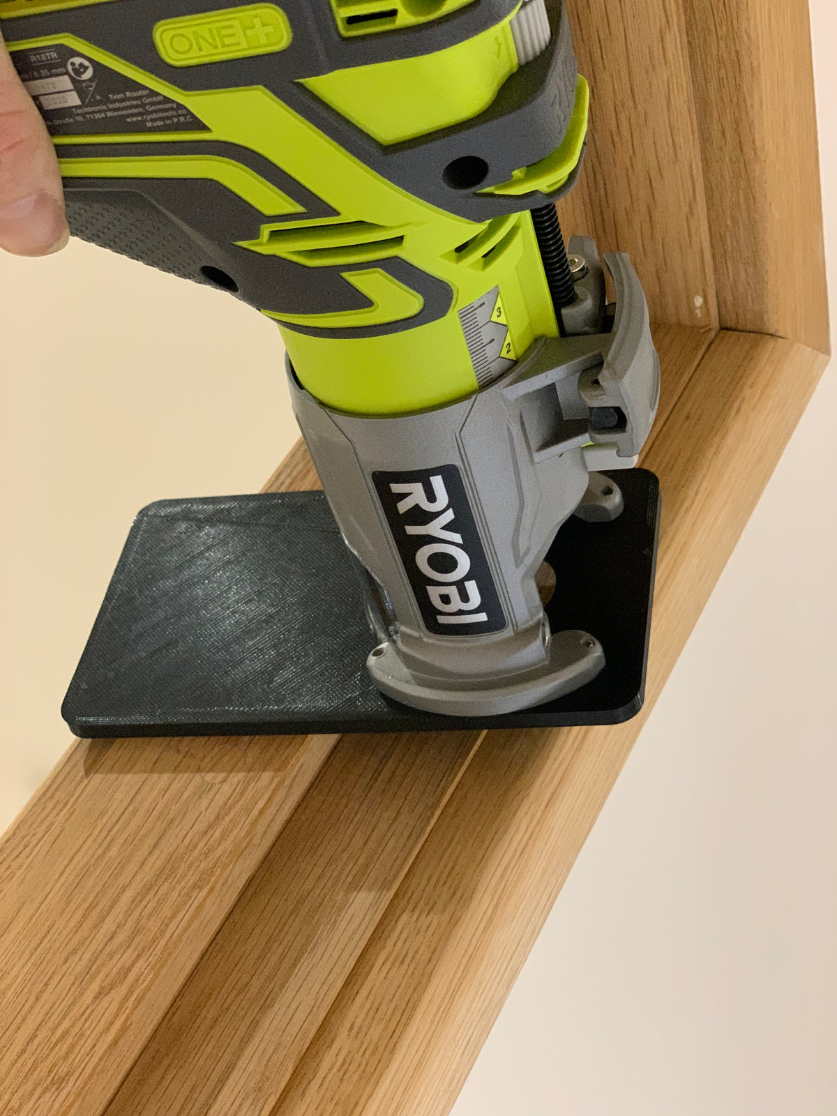 Ryobi Router Sub Base Router Sub BASE PLATE for Ryobi cordless/Trimmer router – Adaptool