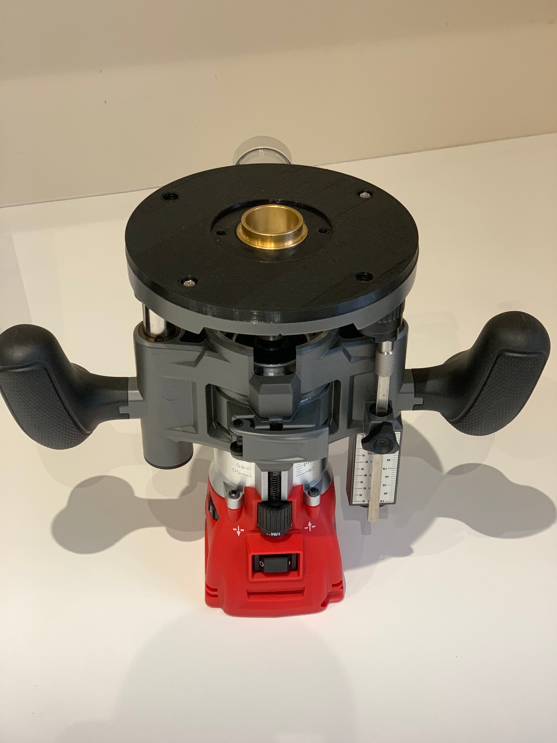 Router Sub BASE PLATE for Milwaukee cordless plunge router – Adaptool