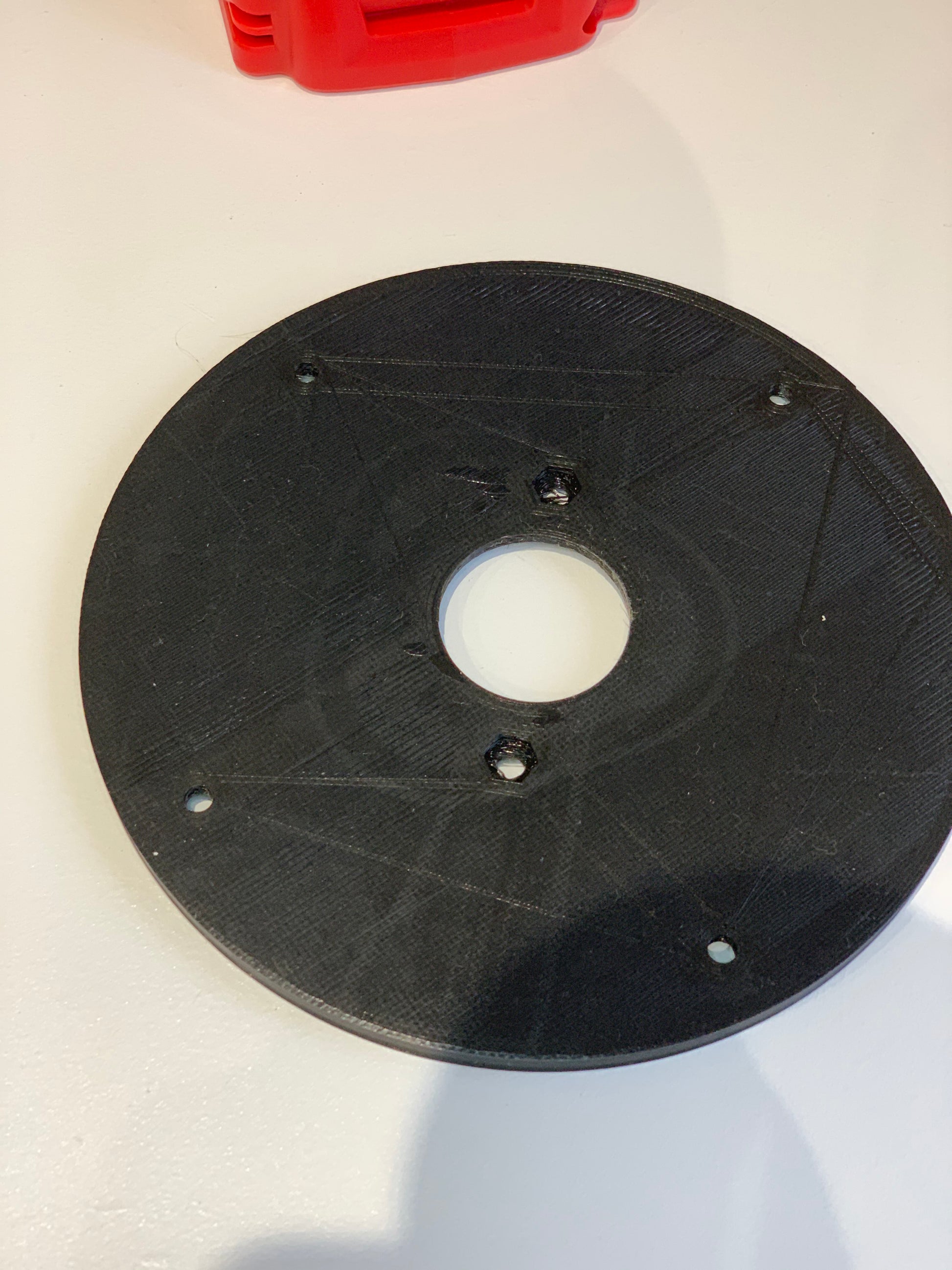 Router Sub BASE PLATE for Milwaukee cordless plunge router – Adaptool